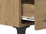 Bedside Cabinet Artisan Oak 40 x 40.5 x 66 cm Engineered Wood 880623