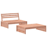 2 Piece Garden Lounge Set Solid Wood Douglas 3186625