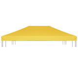 Gazebo Top Cover 270 g/m 4x3 m Yellow 312082