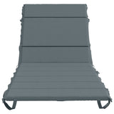 Sunlounger Cushion GEMERT 100% Polyester Blue 200 x 80 x 3 cm 948563