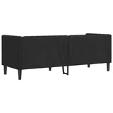 Sofa Black 194 x 74.5 x 70.5 cm PVC 42013015