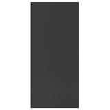 Book Cabinet Black Engineered Wood 66 x 30 x 130 cm Book Cabinet 800154
