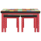 End Table 2 pcs Multicolour 4017582