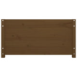Day Bed without Mattress Honey Brown 80x200 cm Solid Wood Pine 821587