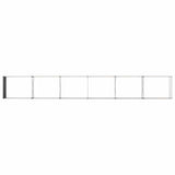 Raised Garden Bed Black 600 x 80 x 55 cm cold-rolled steel 8006451