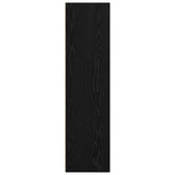 Bookshelf Black Oak 60 x 30 x 114 cm Engineered Wood 8003714