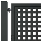 Garden Gate Anthracite 100x125 cm Steel 154561