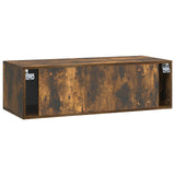 Wall-Mounted TV Cabinet Wall-mounted Smoked Oak 98 x 41 x 30 cm 899380