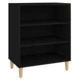 Sideboard Black Engineered wood Medium Sideboard Rectangular 806050