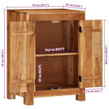 Sideboard 55x35x75 cm Solid Wood Acacia 4009378