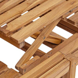 Garden Bench 150 x 60 x 90 cm Solid Teak Wood 42001968