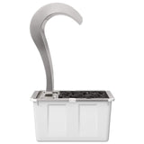 Garden Waterfall Stainless Steel 304 54.5 x 34 x 83 cm Silver 42040591