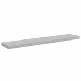 326606 Floating Wall Shelf Concrete Grey 120x23,5x3,8 cm MDF