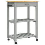 Kitchen Trolley MONZA 60x40x88.5 cm Solid Wood Pine 376092