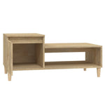 ZNTS Coffee Table Sonoma Oak 100x50x45 cm Engineered Wood 821127