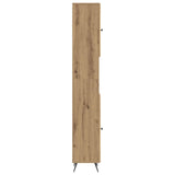 Bathroom Cabinet with Open Shelf BREDA Old Wood 897483