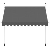 143690 Manual Retractable Awning 300 cm Anthracite