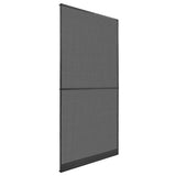 Hinged Insect Screen for Doors Anthracite 100x215 cm 148713