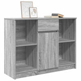 Sideboard with Drawer Grey Sonoma 101x35x76 cm Engineered Wood 861567