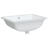 Bathroom Sink White 52x38.5x19.5 cm Rectangular Ceramic 153726