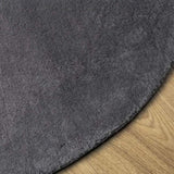 Rug HUARTE Short Pile Soft and Washable Anthracite 200 cm 375012
