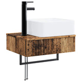 Bathroom Cabinet Set 3 pcs Old Wood 53 x 35 x 39 cm 3405615