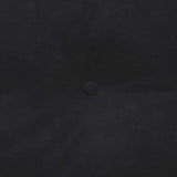 Back Pillow Black 180 x 24 x 50 cm Velvet 42014580