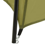 Pool Tent Fabric 500x433x250 cm Green 93039