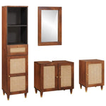 Bathroom Furniture with Drawer with Door 4 pcs 38 x 33 x 160 cm 3310173