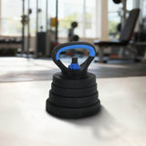 4-in-1 Dumbbell Set Black and Blue 121 x 19.5 x 19.5 cm 42023470