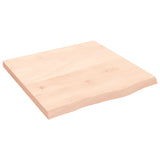 Table Top 60x60x cm Untreated Solid Wood Oak 3156288