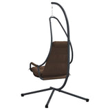 Hanging Egg Chair Folding Coffee 94 x 107 x 196.5 cm Steel 42003854