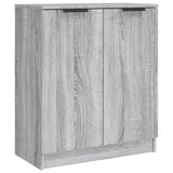3 Piece Sideboards Grey Sonama Engineered Wood 3115786