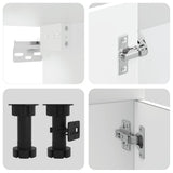 14 Piece Kitchen Cabinet Set Kalmar White Engineered Wood 3314971