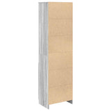 Highboard Grey Sonoma 50x35x180 cm Engineered Wood 3328467