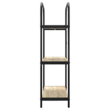 Bookshelf Sonoma Oak 80 x 30 x 109 cm Engineered wood 879846