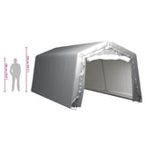 Storage Tent 300x600 cm Steel Grey 3079588