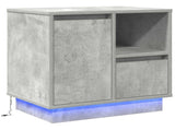 Bedside Cabinet Concrete Grey 50 x 34.5 x 50 cm Engineered wood 869584