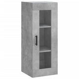 Highboard Concrete Grey 34,5x34x180 cm Engineered Wood 3199181