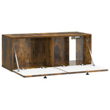 Wall-Mounted TV Cabinet Smoked Oak 78.5 x 31 x 30 cm 898210