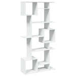 Book Cabinet White 92x29x188 cm Engineered Wood 3310316