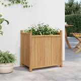 ZNTS Planter 50x30x50 cm Bamboo 366462