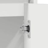 Bathroom Cabinet White 60x33x60 cm Engineered Wood 802642