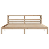 Bed Frame with Headboard without Mattress 200x200 cm 3306055