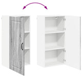 Dishwasher Panel Kalmar Grey Sonoma 50 x 31 x 100 cm 884780