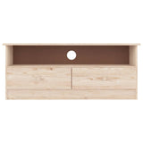 TV Cabinet with Drawers ALTA 100x35x41 cm Solid Wood Pine 353933