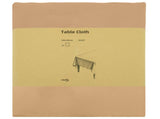 Table Cloth 5 pcs Rectangular Beige 140 x 140 cm Polyester 42040208