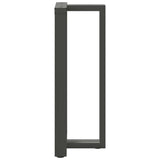 Bar Table Legs T-Shaped 2 pcs Anthracite 40x35x cm Steel 4013086