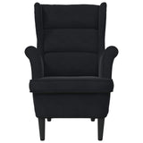 Armchair Black Velvet 42012826