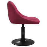 Bar Stool Wine Red Velvet 335322